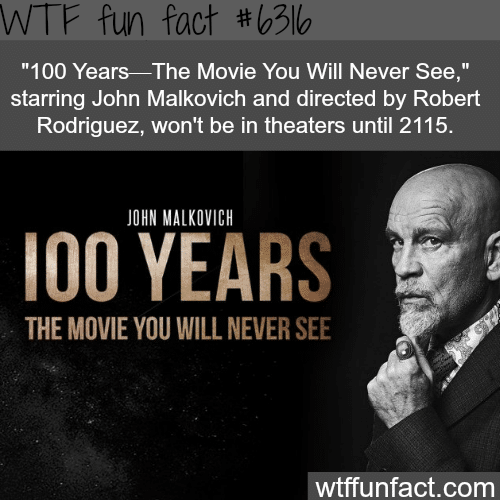100 Years - The Movie You Will Never See - WTF fun facts