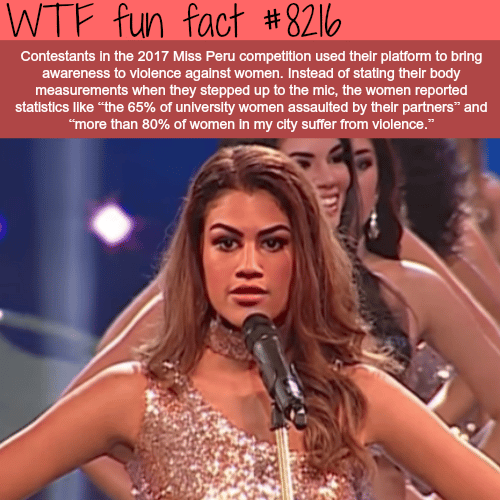 2017 Miss Peru competition - WTF fun facts 