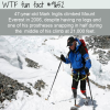 47 year old mark inglis climbed mount everest in