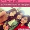 50 year old mom and her 2 daughters