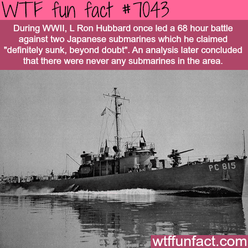 68 hour battle with a submarine that didn’t exist - WTF fun facts