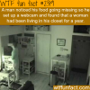 a woman lived in a closet for a whole year