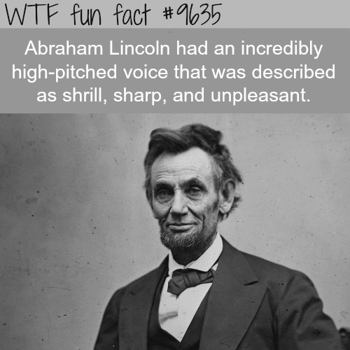 Abraham Lincoln - WTF fun fact