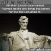 abraham lincolns fears wtf fun facts