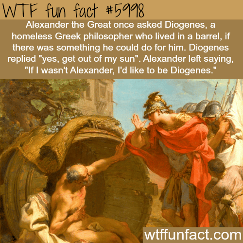 Alexander the Great and Diogenes - 