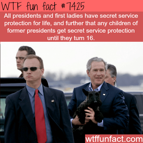 All presidents and first ladies get secret service protection for life - FACTS