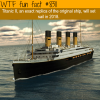 an exact replica of the titanic will set sail this