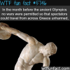 ancient olympics wtf fun facts