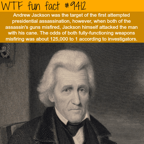 Andrew Jackson - WTF fun facts