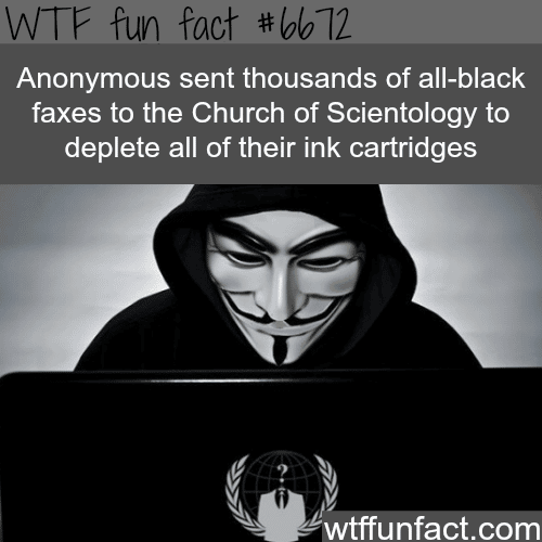 Anonymous - WTF fun fact