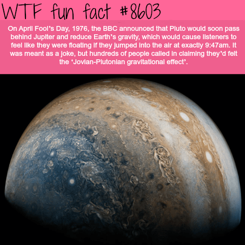 April Fools - WTF fun facts