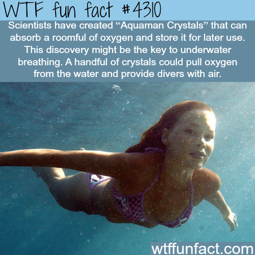Aquaman Crystals -  WTF fun facts