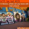 artists in mexico can pay taxes with their artwork