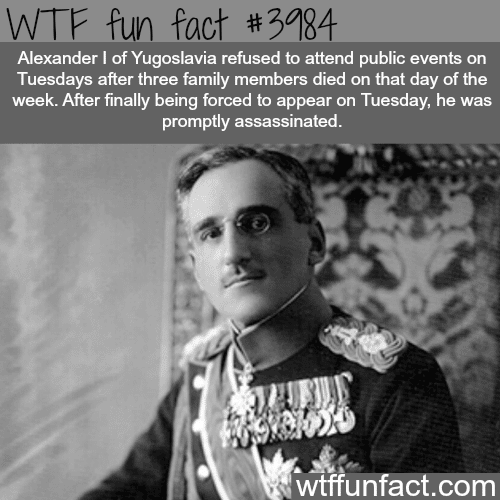 Assassination Alexander I of Yugoslavia - WTF fun facts 