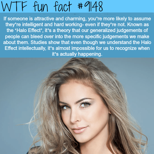 Attractive and charming - WTF Fun Facts