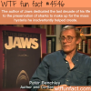author of jaws dedicated his last years to shark