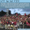 awesome football coach gets fans to support
