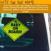 baby on board signs wtf fun facts