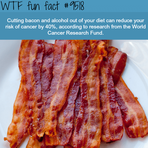 Bacon and Alcohol - WTF fun fact