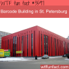 barcode building in st petersburg