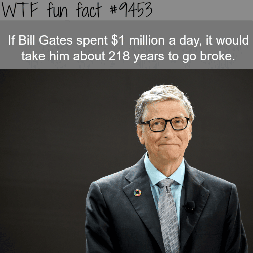 Bill Gates - WTF fun fact