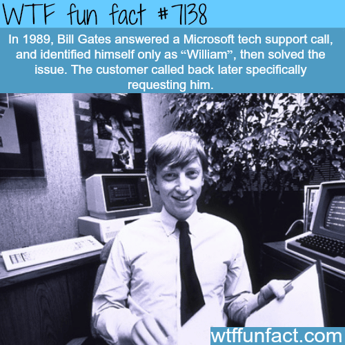 Bill Gates - WTF fun facts