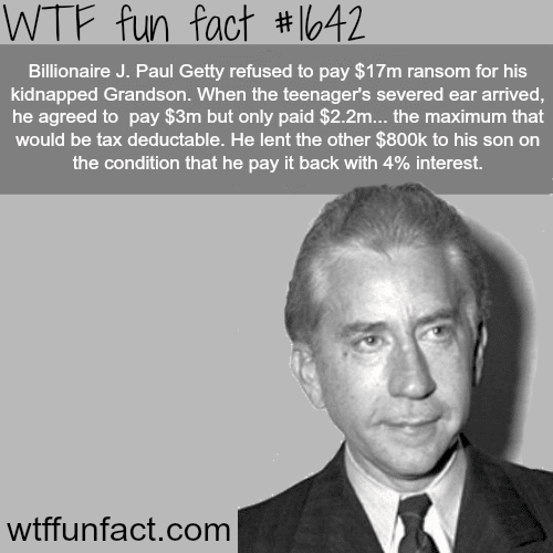 Billionaire J. Paul Getty facts - WTF fun facts