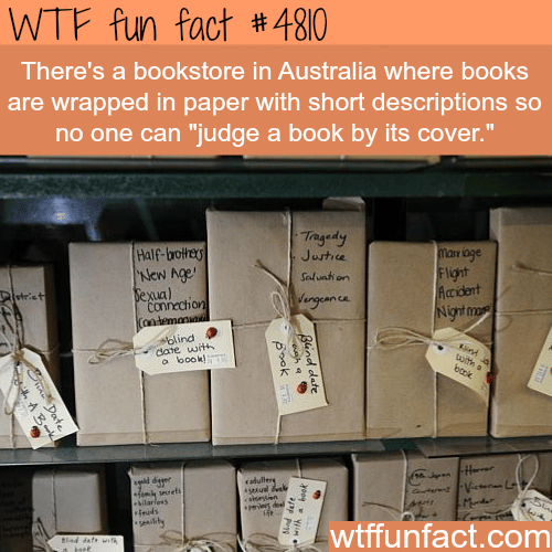 Blind date with a book - WTF fun facts
