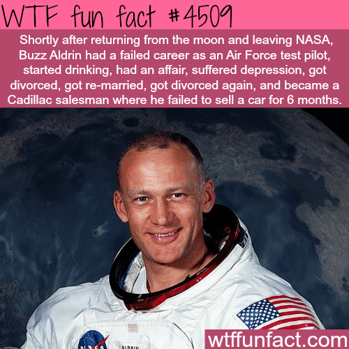 Buzz Aldrin -   WTF fun facts