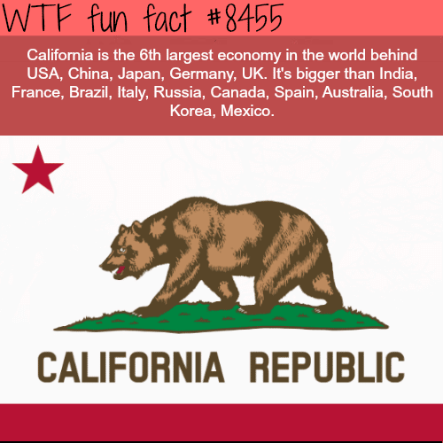 California’s economy  - WTF fun facts