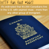 canadians living in the usa with expired visas