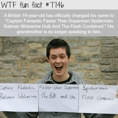 Captain fantastic faster than superman - WTF fun fact