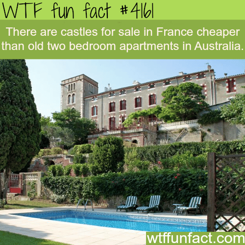 Castles for sale -  WTF fun facts