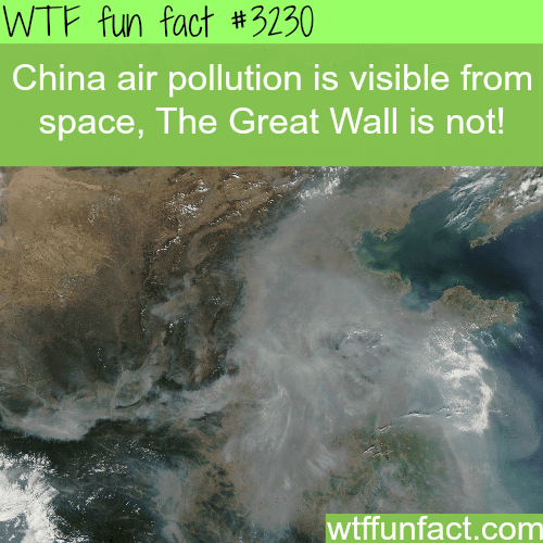 China Air Pollution As Seen From Space china air pollution as seen from space