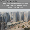 china is the king of cement wtf fun facts