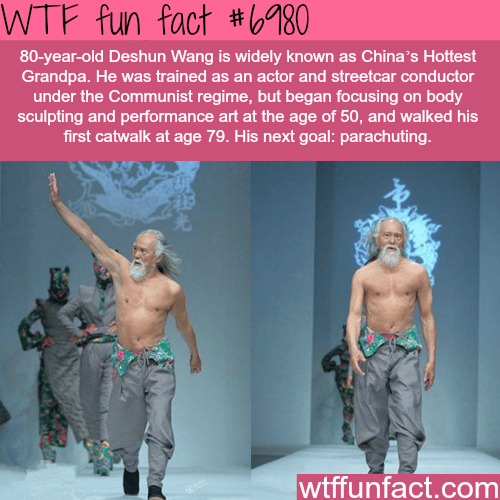 China’s Hottest Grandpa - WTF fun fact