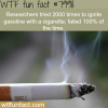 cigarettes cant ignite gasoline wtf fun fact