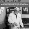 colonel sanders facts wtf fun facts