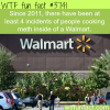 cooking meth inside of a walmart wtf fun facts