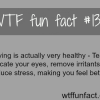 crying health facts
