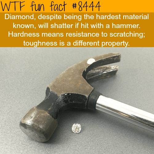 Diamond vs Hammer - WTF fun facts