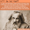 dmitri mendeleev wtf fun fact