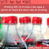 drinking soda health problems wtf fun fact