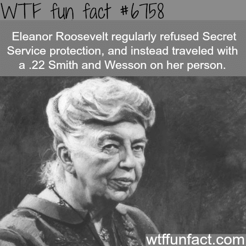 Eleanor Roosevelt - WTF fun fact