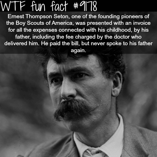 Ernest Thompson Seton - WTF Fun Facts
