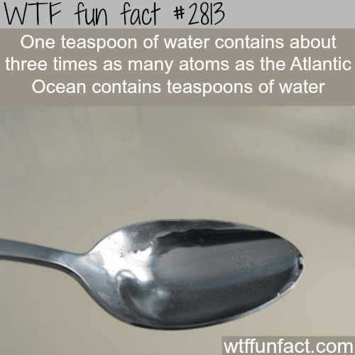 Facts about atoms - WTF fun facts