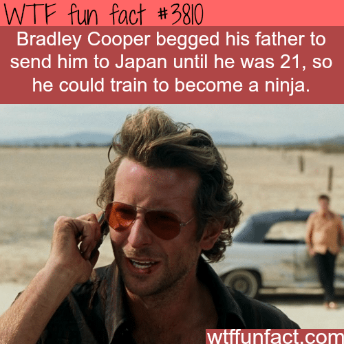 Facts about Bradley Cooper that will make you smile - WTF fun facts 