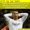 facts about cristiano ronaldo wtf fun facts