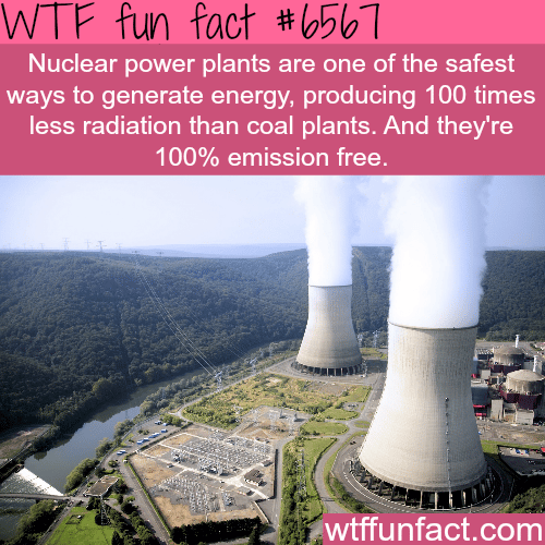Facts about nuclear power - WTF fun facts