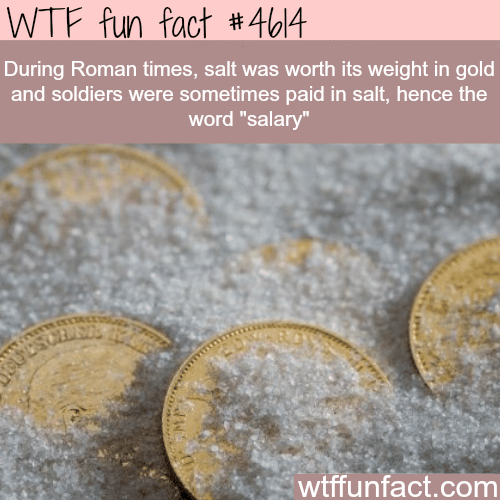 Facts about salt - WTF fun facts